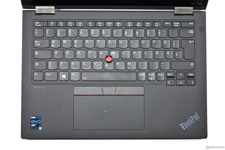 Lenovo ThinkPad X13 Yoga Gen 2: Toetsenbord