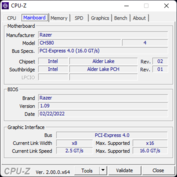 CPU-Z - Moederbord
