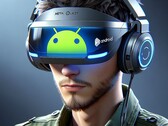 Meta wil zijn Quest-headsets positioneren als het 'Android' alternatief voor Vision Pro. (Afbeelding: Dall-E 3)
