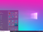 Windows 10 doorschijnend startmenu (Bron: Microsoft)