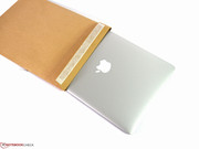De B4 envelop wordt vaak geassocieerd met de dunne Apple notebook.
