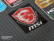 MSI's gaming reeks heeft zijn eigen logo.