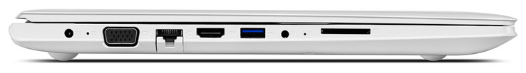 Rechterkant: LED, USB 3.0, USB 2.0, DVD drive, Kensington