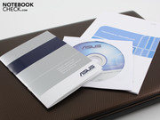 De afdeling accessoires meldt: een DVD met drivers, poetsdoek en quick-start handleiding.