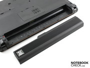 De 63 Wh lithium ion batterij kan de 14 inch notebook tijdens internetten via WLAN...