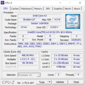 CPU Z samenvatting