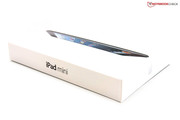 De iPad mini wordt geleverd in een dunne doos.