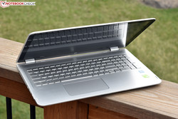 Getest: HP Envy x360 15t-w200. Testmodel geleverd door CUKUSA.com