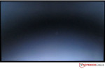 Dit is hoe volledig zwart beeld eruit ziet op het scherm van de Vostro 3555.