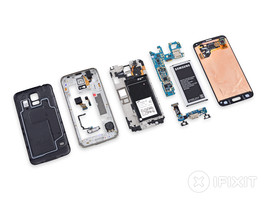 De Galaxy S5 is niet zo gemakkelijk te repareren als zijn voorganger.