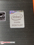Een Pentium van de Haswell generatie zit in de laptop.