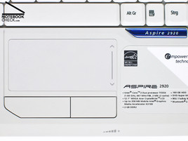 Acer Aspire 2920 Touchpad