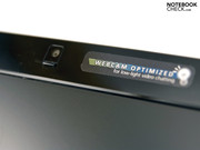 geïntegreerde webcam biedt een resolutie van 0.3 megapixels.