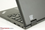 Ten opzichte van de HP Chromebook 11 of Samsung Series 3 Chromebook ziet deze Lenovo er professioneler uit.