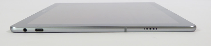 TabPro S rechterkant met USB-C en koptelefoonaansluiting