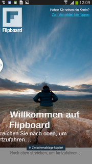 Een voorbeeld: Flipboard.