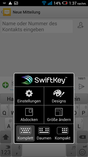 Het Swift Key-toetsenbord biedt meer functies maar ook meer rompslomp dan Google's standaard toetsenbord.