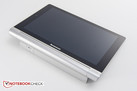 Het ontwerp van de Lenovo IdeaTab Yoga Tablet 10...