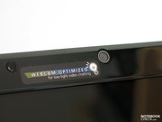 ...waardoor de netbook gebruikt zou kunnen worden voor mobiele videoconferenties via de ingebouwde webcam.