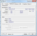 Systeeminformatie CPUZ Mainboard
