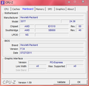 Systeem info CPUZ