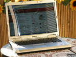 Dell Inspiron 1501 in openlucht