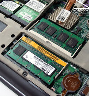 Onze testlaptop was uitgerust met een Core 2 Duo CPU van Intel gecombineerd met een ATI Radeon HD3450 grafische oplossing.