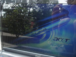 Buitenshuis gebruik van de Acer 5739G (maximum helderheid)