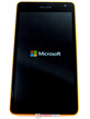 Nu verschijnt het Microsoft logo tijdens het opstarten.