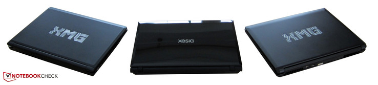 van links naar rechts: Schenker XMG A502, Xesia M501 & XMG P502