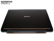 De Fragbook DTX is aan de achterzijde bijna 6 cm hoog.
