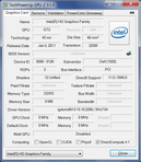 Systeeminformatie GPUZ Intel