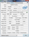 Systeeminformatie GPUZ Intel HD