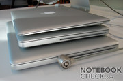 De nieuwe MacBook is een goede concurent voor de grotere MacBook Pro...
