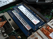 Medion heeft de notebook uitgerust met 6GM aan DDR3 RAM.