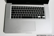 Het toetsenbord is een standaard Apple exemplaar.