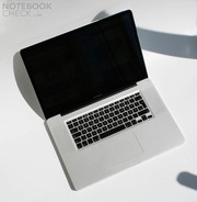 De nieuwe 17" MacBook Pro met Unibody behuizing...