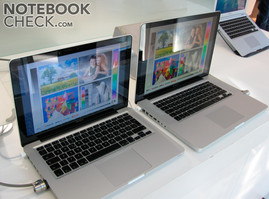 Kijkhoeken van de MacBook versus MacBook Air Kijkhoeken van de MacBook versus MacBook Air