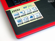 Met zijn P9500 Core 2 Duo CPU en ATI HD 4850 grafische kaart behoort de notebook tot de bovenklasse.