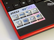 Met een prijs van ongeveer 1100 euro, heeft deze MSI Megabook een vrij goede hardware configuratie.