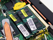 Hoewel de laptop 4096MB RAM heeft, zorgt het 32-bit besturingssysteem ervoor dat daar maar 3GB van beschikbaar is.