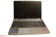 De HP ProBook 4535s heeft een behuizing van geborsteld aluminium.