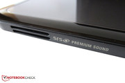 Ondanks SRS Premium Sound zullen de luidsprekers geen prijzen winnen.