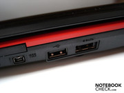 Je vind niet een FireWire en eSATA/USB 2.0 combo-poort op elke laptop
