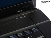 Deel van het nieuwste ontwerp van Sony: het toetsenbord is iets lager dan de rest van de behuizing.