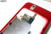 Zelfs de SIM-kaart en MicroSD geheugenkaart kunnen door de gebruiker vervangen worden.