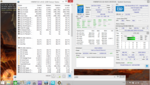 Stress test Prime95+Furmark CPU@2.1 GHz 96 graden Celsius