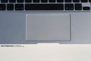 Het trackpad is ook smaller als bij andere MacBooks