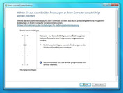 Windows 7 UAC Niveau3: enkel waarschuwingsboodschappen voor belangrijke veranderingen aan programma's, met gedimt scherm