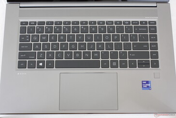 Hetzelfde toetsenbord als op de ZBook G7, maar met optionele RGB-verlichting per toets